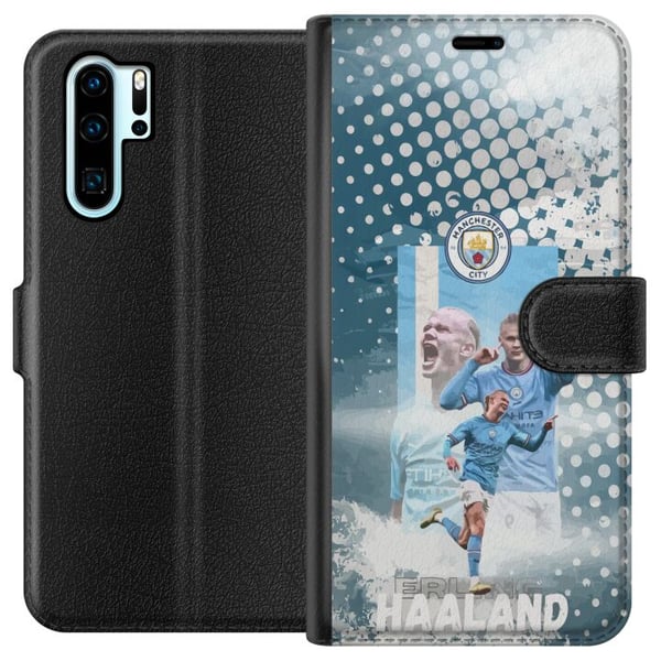 Yhteensopiva Lompakkokotelo Huawei P30 Pro Erling Haaland Manchester City Norja maalitakuu valtava fysiikka ja terävät viimeistelyt jotka tekevät hän