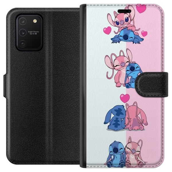 Kompatibelt Lommeboketui til Samsung Galaxy S10 Lite Lilo & Stitch Kompatibelt Lommeboketui til Samsung Galaxy S10 Lite Lilo & Stitch