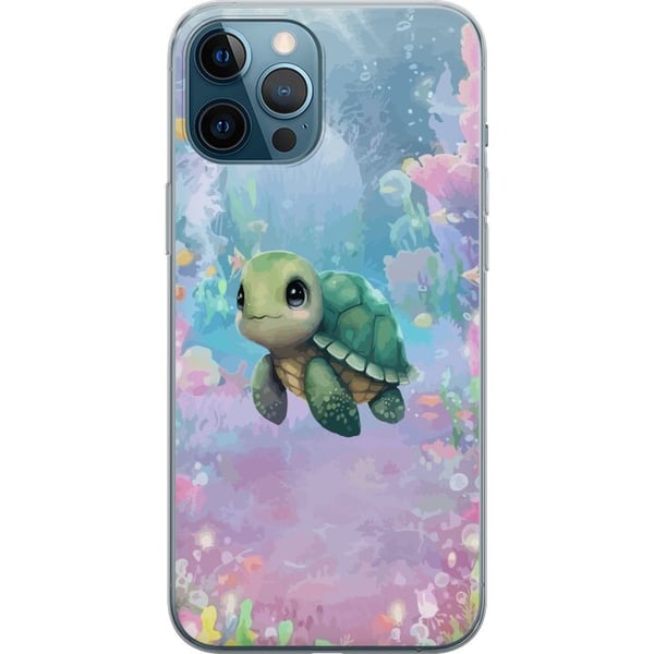 Yhteensopiva Puhelinkuori Apple iPhone 12 Pro Max Kilpikonna