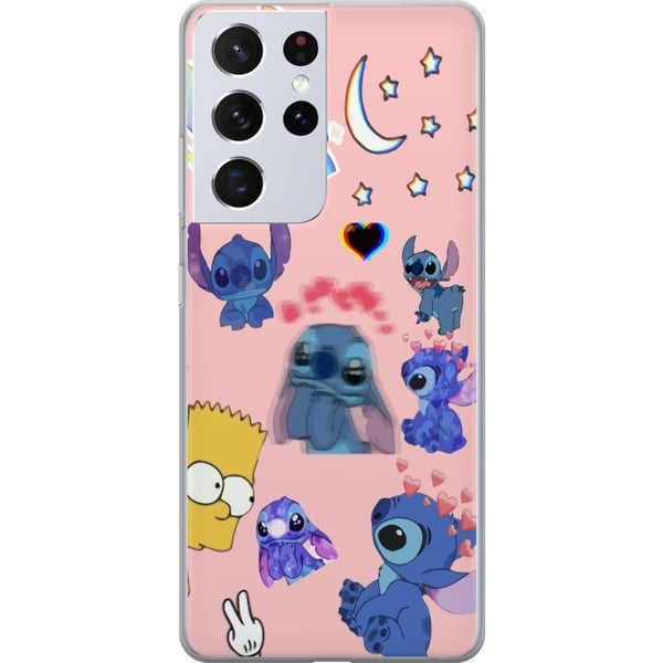 Kompatibel Mobilcover til Samsung Galaxy S21 Ultra 5G Stitch