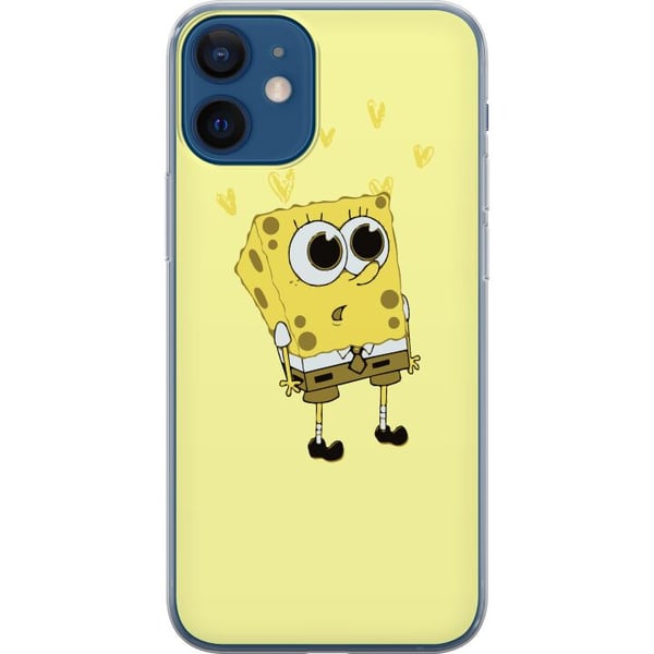 Kompatibel Mobilcover til Apple iPhone 12 mini SvampeBob Firkant