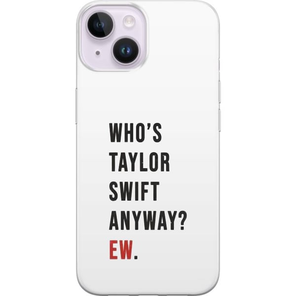Kompatibelt Mobilskal till Apple iPhone 14 Plus Taylor Swift