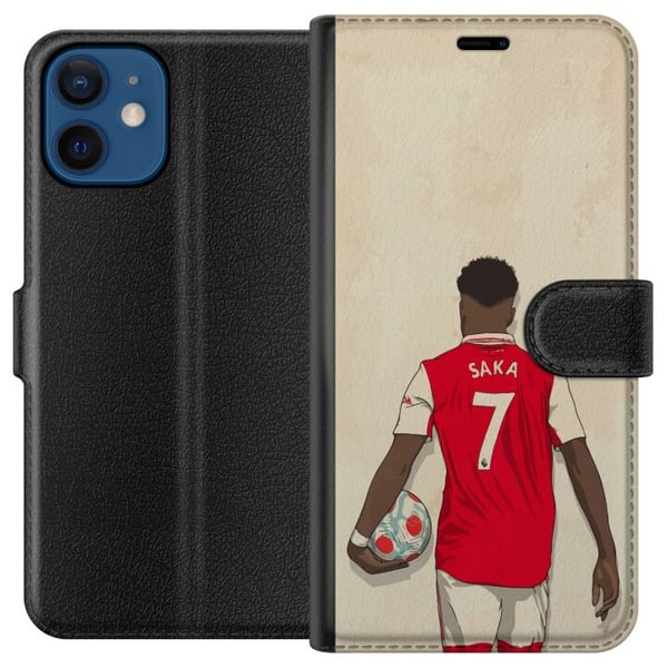 Yhteensopiva Lompakkokotelo Apple iPhone 12 Arsenal FC Jalkapallo Arsenal FC Motiivi Pelaaja Premier League Englanti Suosittu Urheilulaji Jalkapallot