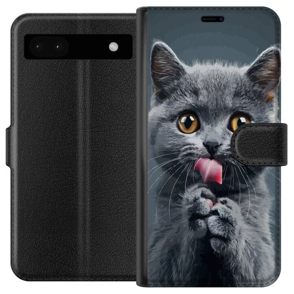 Yhteensopiva Lompakkokotelo Google Pixel 6a Kissa