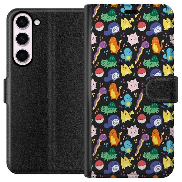 Kompatibel Tegnebogsetui til Samsung Galaxy S23+ Pokemon