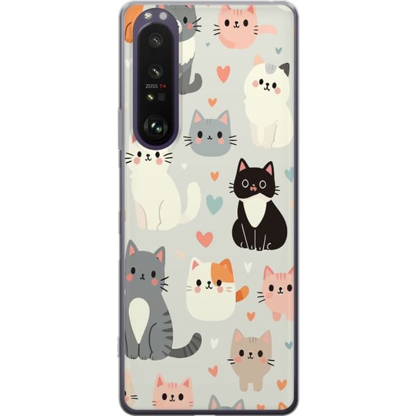 Kompatibel Mobilcover til Sony Xperia 1 III Katte