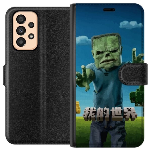 Yhteensopiva Lompakkokotelo Samsung Galaxy A33 5G A Minecraft Movie