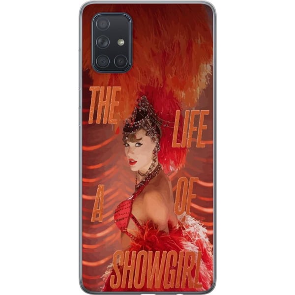 Kompatibel Mobilcover til Samsung Galaxy A71 Taylor Swift The Life of a Showgirl – Liveoptræden Popdivaøjeblik