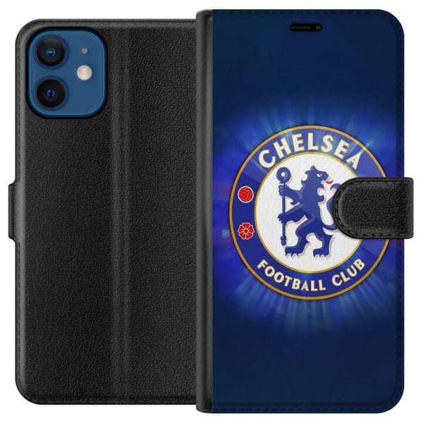 Kompatibel Tegnebogsetui til Apple iPhone 12 Chelsea Fodbold