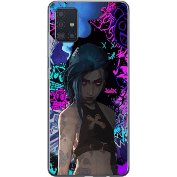 Kompatibelt Mobildeksel til Samsung Galaxy A51 Arcane, League of Legends Kompatibelt Mobildeksel til Samsung Galaxy A51 Arcane, League of Legends
