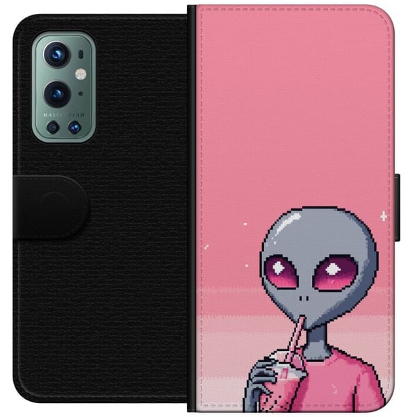 Kompatibelt Lommeboketui til OnePlus 9 Pro Alien Smoothie