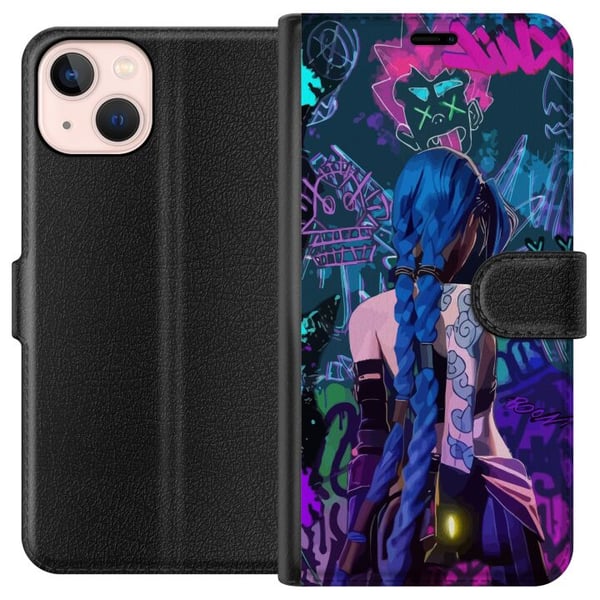 Kompatibelt Plånboksfodral till Apple iPhone 13 mini Arcane, League of Legends Kompatibelt Plånboksfodral till Apple iPhone 13 mini Arcane, League of Legends