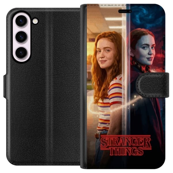 Yhteensopiva Lompakkokotelo Samsung Galaxy S23+ Max Mayfield jaetussa muotokuvassa arkisen valon ja Stranger Things -tyylisen pimeän rinnakkaismaailm