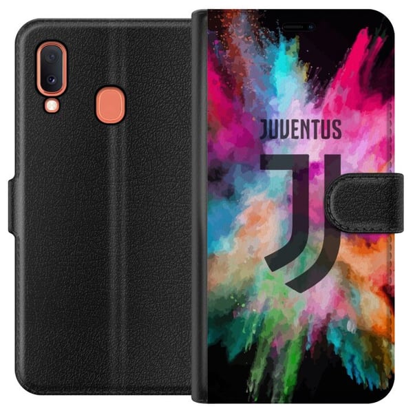 Kompatibelt Plånboksfodral till Samsung Galaxy A20e Juventus Kompatibelt Plånboksfodral till Samsung Galaxy A20e Juventus