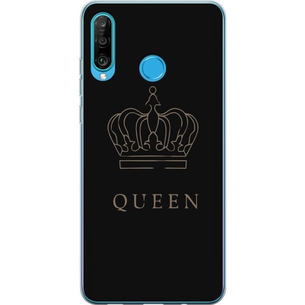 Kompatibelt Mobilskal till Huawei P30 lite Kunglig Fjäril