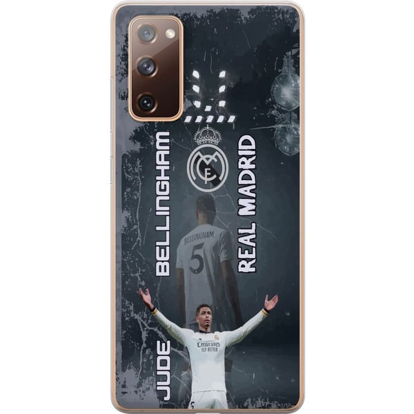 Kompatibelt Mobildeksel til Samsung Galaxy S20 FE Jude Bellingham Real Madrid England ungt midtbanefenomen som kombinerer kraft, inspirasjon, teknikk