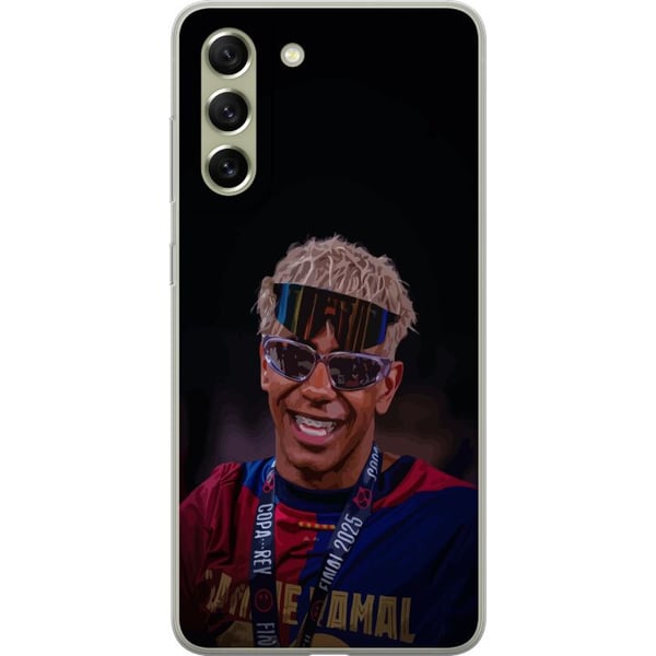 Kompatibel Mobilcover til Samsung Galaxy S21 FE 5G Lamine Yamal mobiltaske i elegant sportsdesign