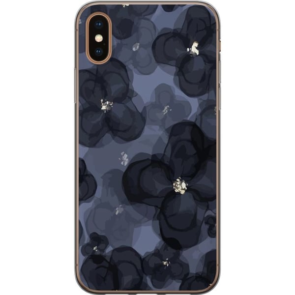 Kompatibel Mobilcover til Apple iPhone XS Blomstermark