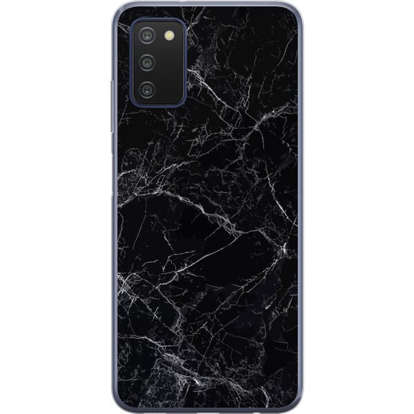 Kompatibelt Mobildeksel til Samsung Galaxy A03s Marmor Svart