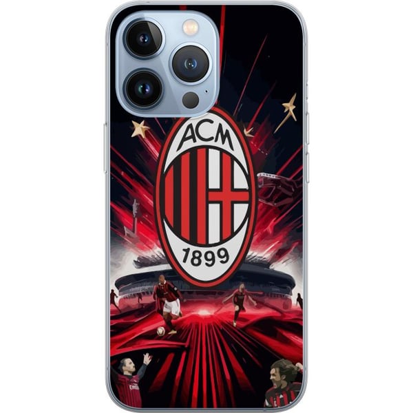 Yhteensopiva Puhelinkuori Apple iPhone 13 Pro AC Milan Yhteensopiva Puhelinkuori Apple iPhone 13 Pro AC Milan