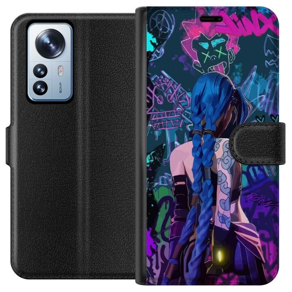 Kompatibelt Plånboksfodral till Xiaomi 12 Pro Arcane, League of Legends
