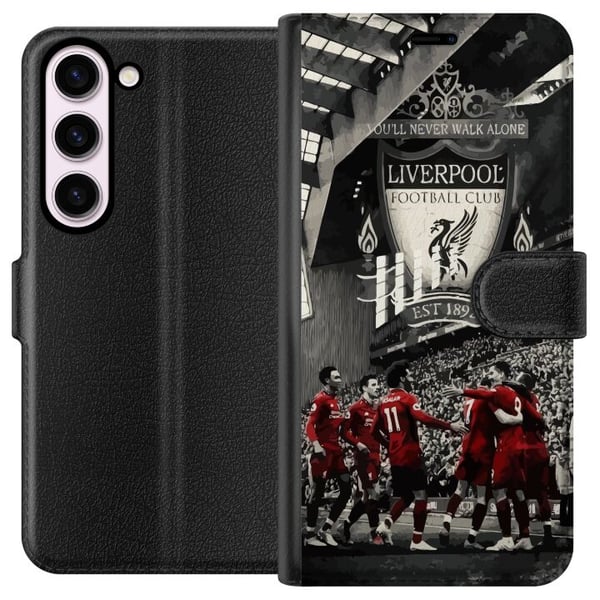 Kompatibel Tegnebogsetui til Samsung Galaxy S23 Liverpool Kompatibel Tegnebogsetui til Samsung Galaxy S23 Liverpool