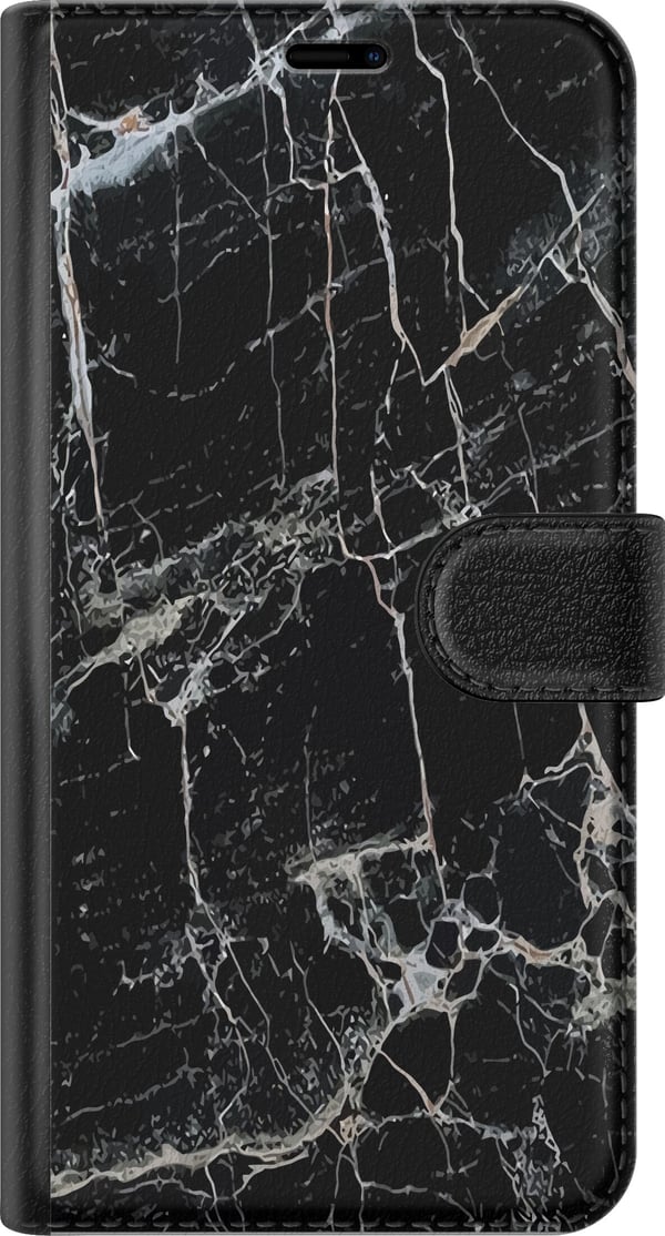 Yhteensopiva Lompakkokotelo Apple iPhone 11 Musta Marmori