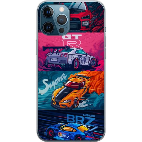 Kompatibelt Mobildeksel til Apple iPhone 12 Pro Max Subaru Racing