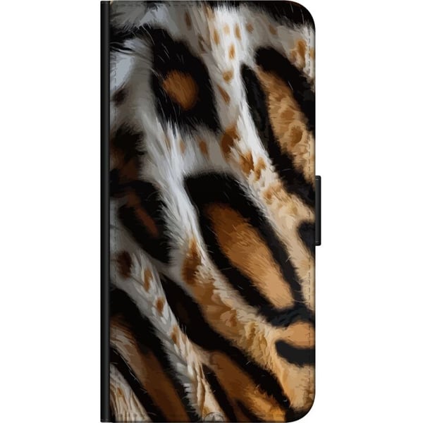 Kompatibelt Plånboksfodral till Samsung Galaxy A20s Tiger Stripes Pattern Safari Animal