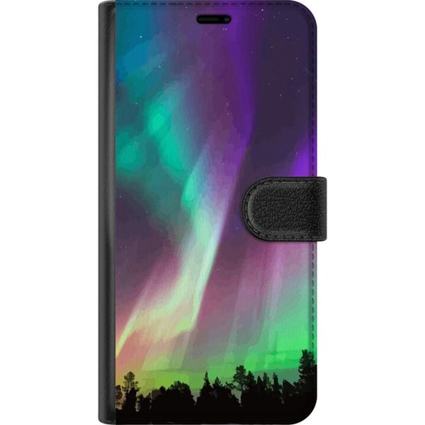 Kompatibelt Lommeboketui til Samsung Galaxy A20e Nordlys