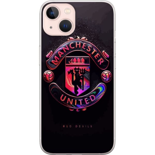 Kompatibelt Mobildeksel til Apple iPhone 13 Manchester United Kompatibelt Mobildeksel til Apple iPhone 13 Manchester United