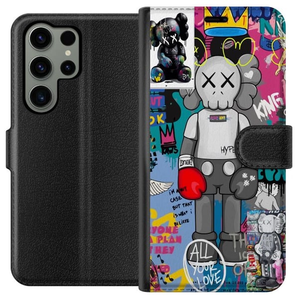 Kompatibel Tegnebogsetui til Samsung Galaxy S23 Ultra Kunst Kompatibel Tegnebogsetui til Samsung Galaxy S23 Ultra Kunst