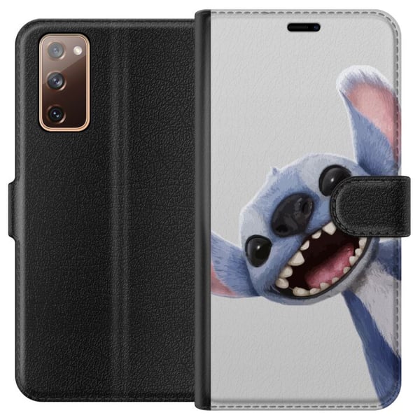 Kompatibelt Plånboksfodral till Samsung Galaxy S20 FE Stitch i Fart – Kawaii Design för Fans & Barn