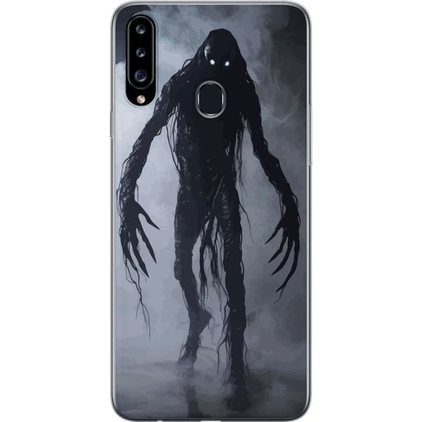 Kompatibelt Mobilskal till Samsung Galaxy A20s Misty Monster Fantasy Dark Creature
