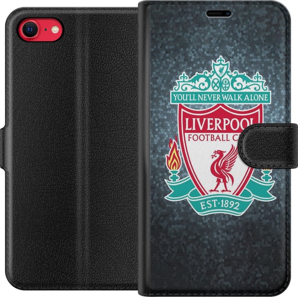 Kompatibelt Plånboksfodral till Apple iPhone 8 Liverpool Football Club