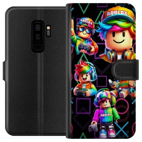 Kompatibelt Lommeboketui til Samsung Galaxy S9+ Roblox Kompatibelt Lommeboketui til Samsung Galaxy S9+ Roblox