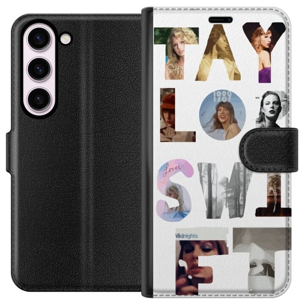 Kompatibelt Lommeboketui til Samsung Galaxy S23 Taylor Swift Kompatibelt Lommeboketui til Samsung Galaxy S23 Taylor Swift