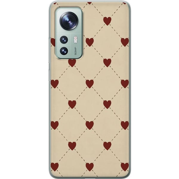 Kompatibel Mobilcover til Xiaomi 12 Hjertegitter