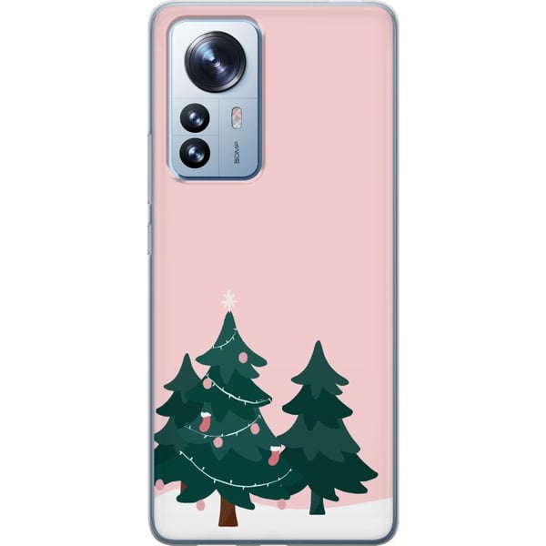 Kompatibelt Mobilskal till Xiaomi 12 Pro Granar God Jul