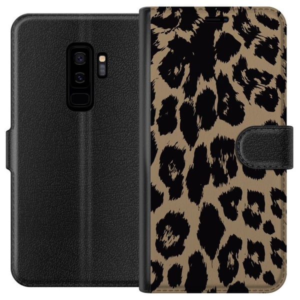 Kompatibelt Lommeboketui til Samsung Galaxy S9+ Leopard Kompatibelt Lommeboketui til Samsung Galaxy S9+ Leopard