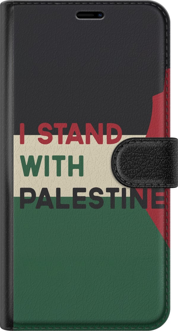 Kompatibelt Lommeboketui til Samsung Galaxy S23 Stå opp for Palestina - solidaritetsdesign med en sterk melding