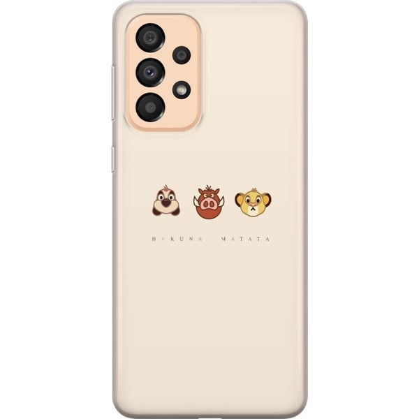 Kompatibel Mobilcover til Samsung Galaxy A33 5G Hakuna matata