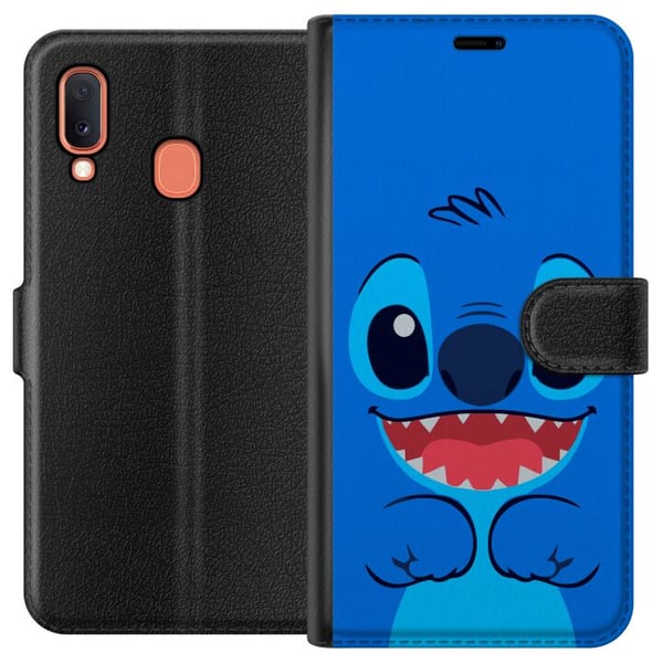 Kompatibelt Lommeboketui til Samsung Galaxy A20e Sting Kompatibelt Lommeboketui til Samsung Galaxy A20e Sting