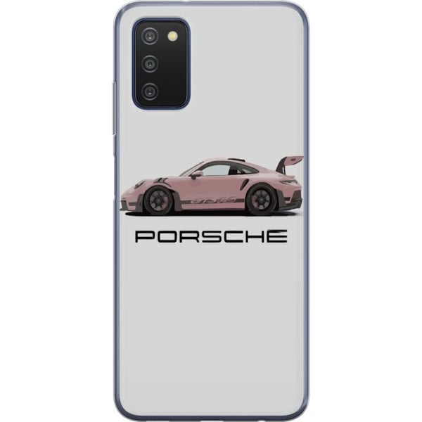 Kompatibel Mobilcover til Samsung Galaxy A03s Porsche 911 Pink