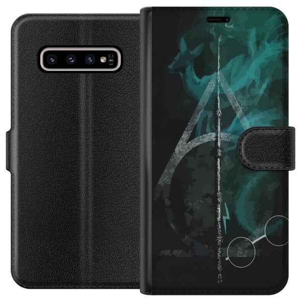 Kompatibelt Plånboksfodral till Samsung Galaxy S10+ Harry Potter