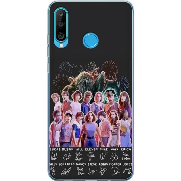 Kompatibel Mobilcover til Huawei P30 lite Fremmede Ting 2024