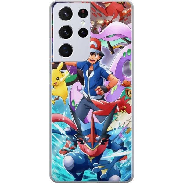 Kompatibel Mobilcover til Samsung Galaxy S21 Ultra 5G Pokemon