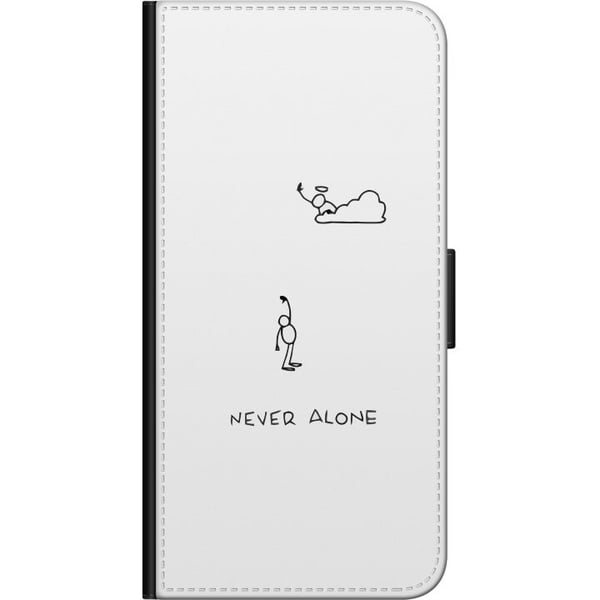 Kompatibelt Plånboksfodral till Samsung Galaxy A20s Aldrig Ensam