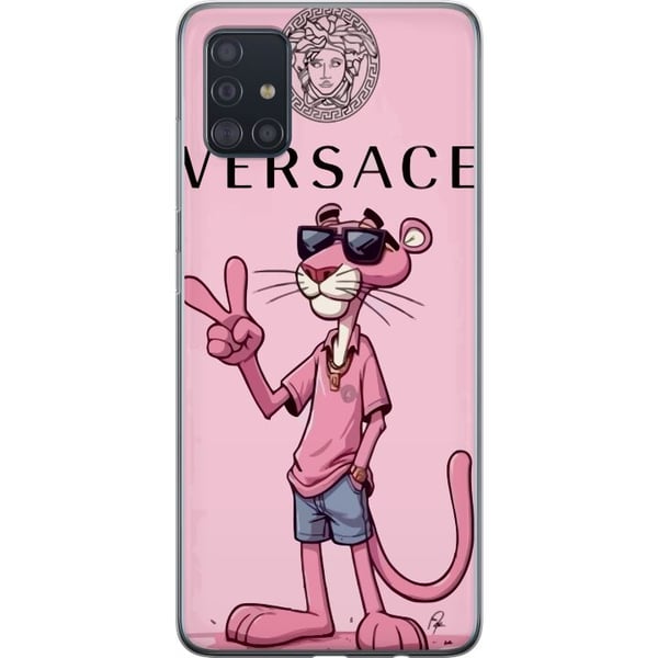 Kompatibelt Mobildeksel til Samsung Galaxy A51 Pink Panter Merke Kompatibelt Mobildeksel til Samsung Galaxy A51 Pink Panter Merke