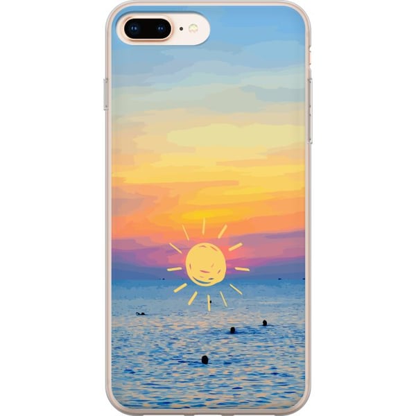 Yhteensopiva Puhelinkuori Apple iPhone 8 Plus Auringonlasku Yhteensopiva Puhelinkuori Apple iPhone 8 Plus Auringonlasku